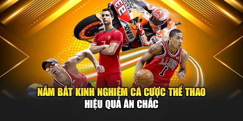 Nắm bắt kinh nghiệm cá cược thể thao hiệu quả ăn chắc