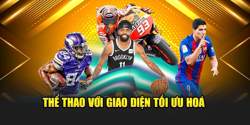 Thể thao với giao diện tối ưu hoá